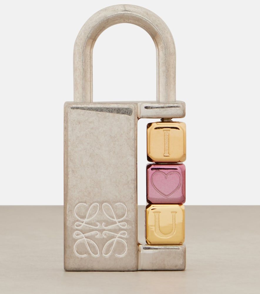 Charm para bolso Padlock de latón - Loewe - Modalova
