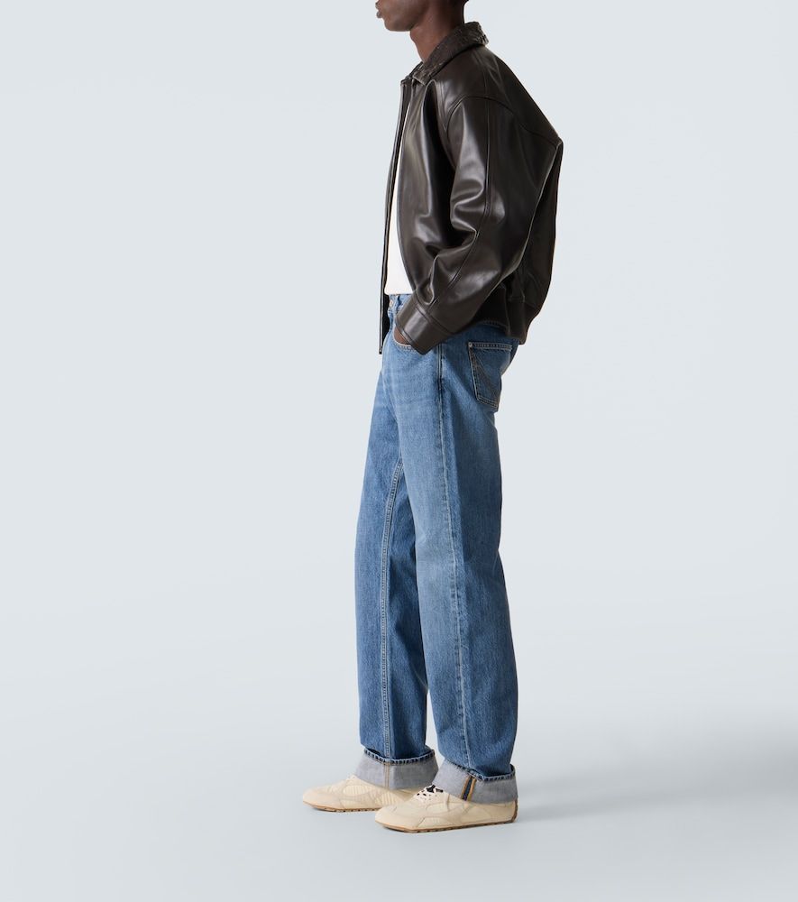 Jeans regular a vita media - Bottega Veneta - Modalova