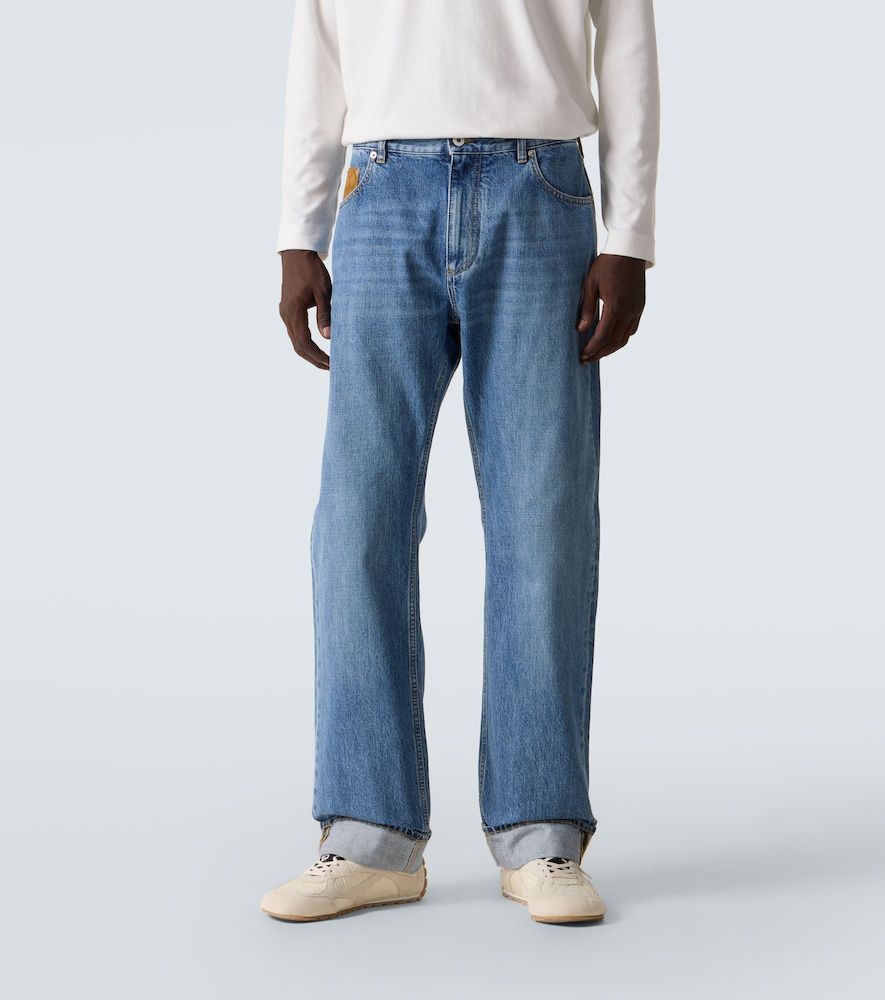 Jeans regular a vita media - Bottega Veneta - Modalova