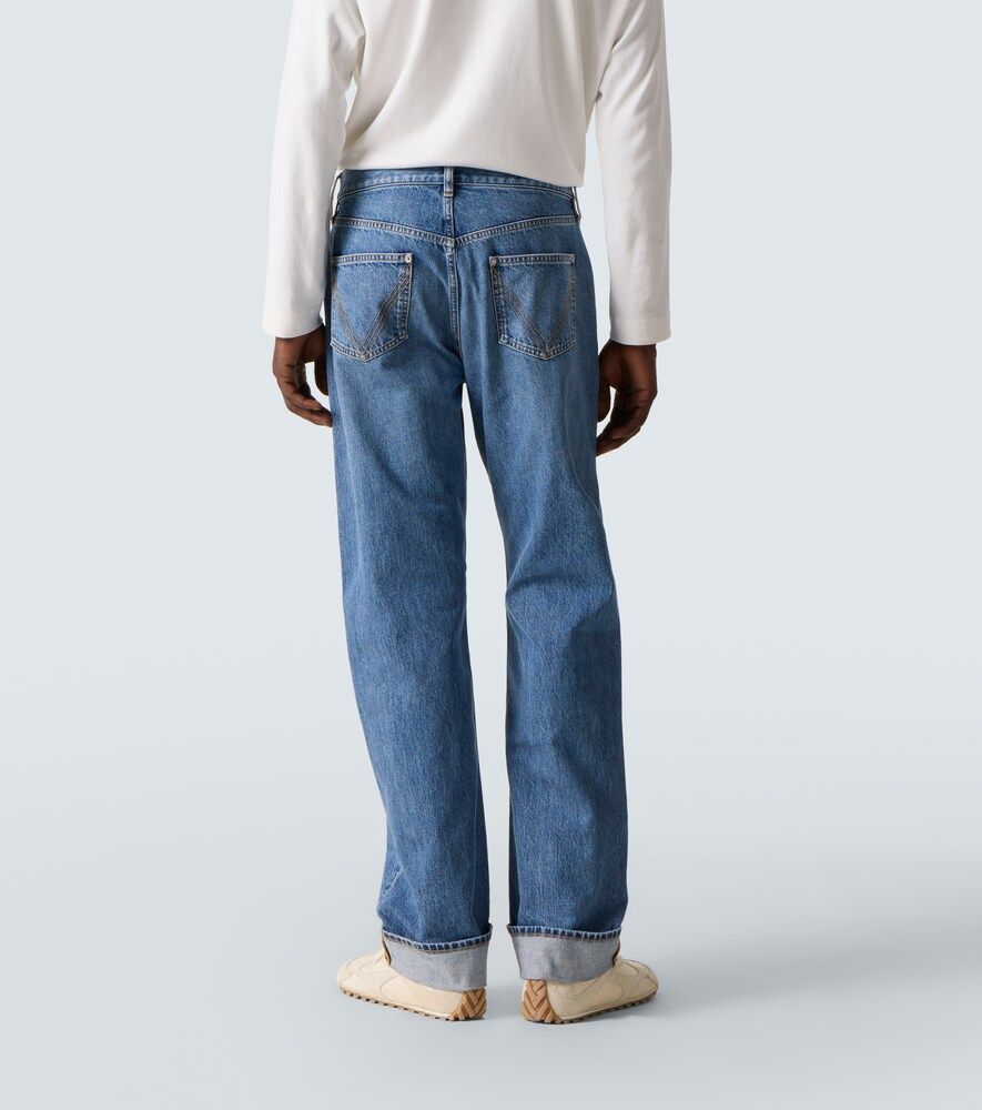 Jeans regular a vita media - Bottega Veneta - Modalova