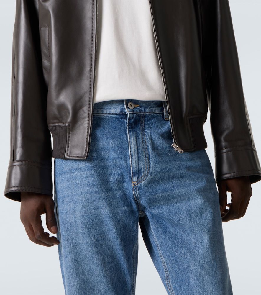 Jeans regular a vita media - Bottega Veneta - Modalova
