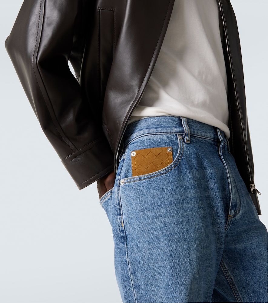 Jeans regular a vita media - Bottega Veneta - Modalova