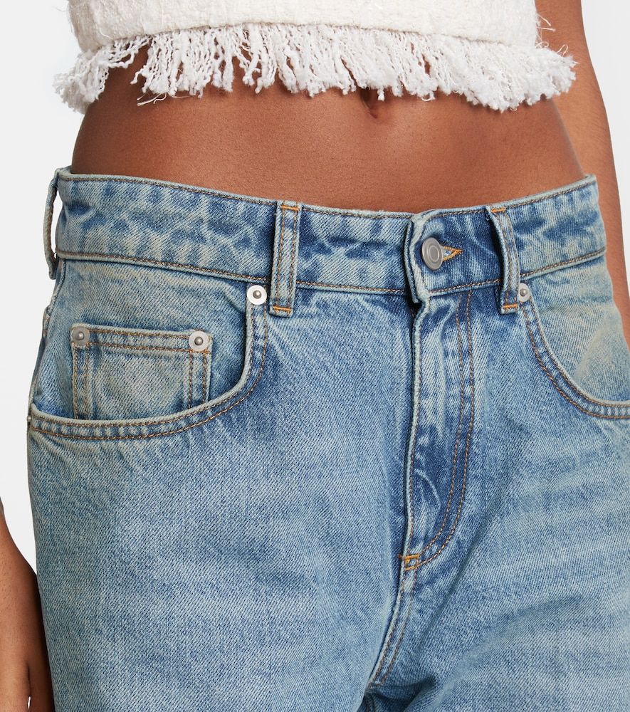 Distressed embellished wide-leg jeans - Area - Modalova