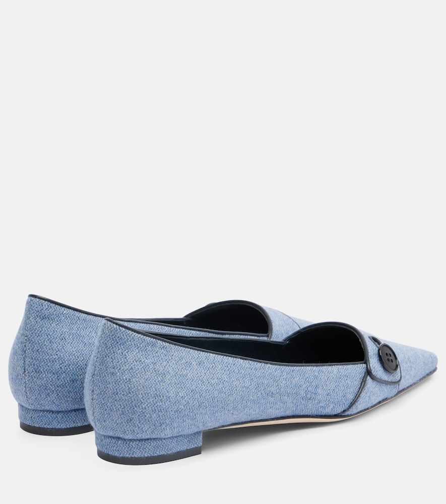 Manolo Blahnik Ballerinas Lulamae - Manolo Blahnik - Modalova