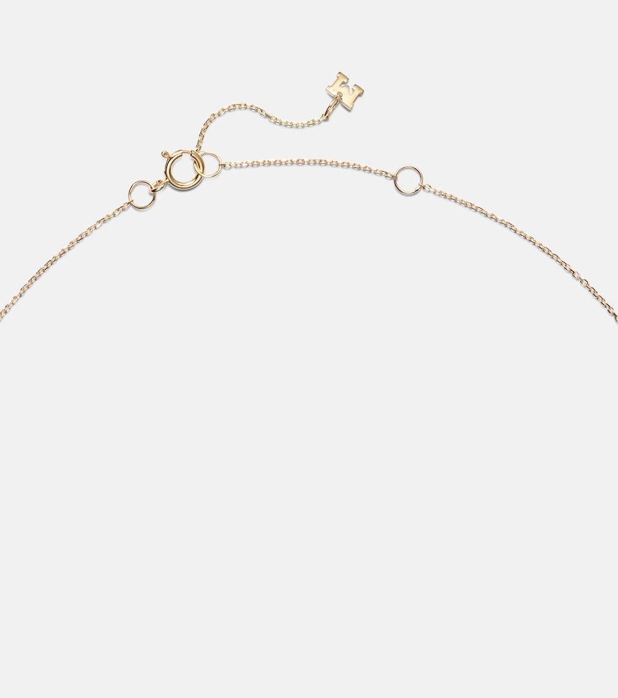 Collar de oro de 14 ct con diamantes - Mateo - Modalova