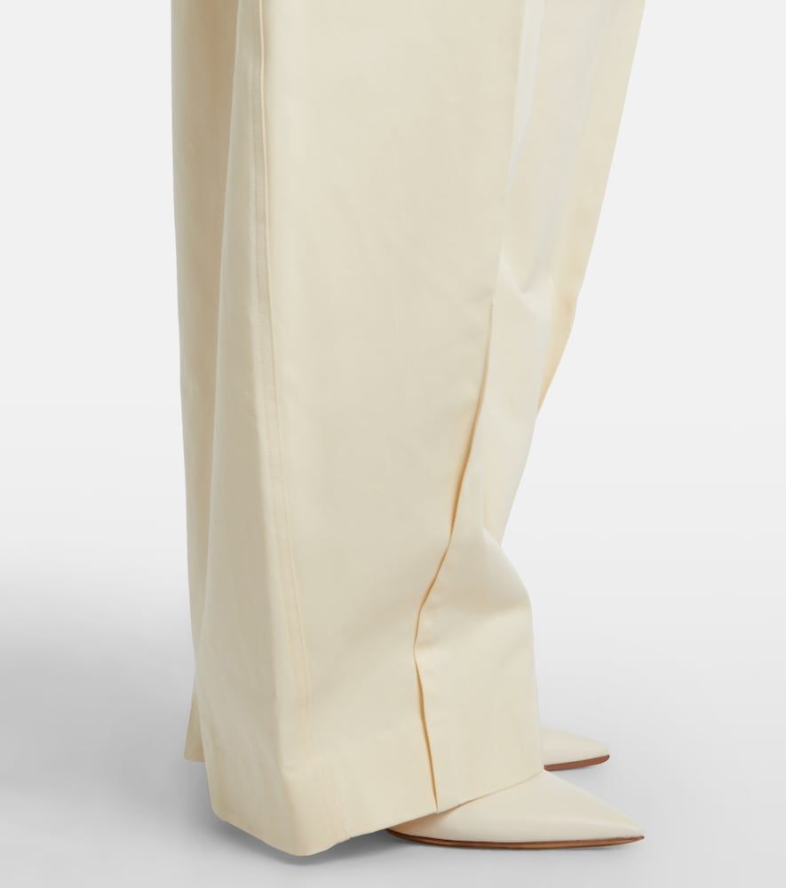 Pantalones anchos Idoneo en gabardina de algodón - Sportmax - Modalova