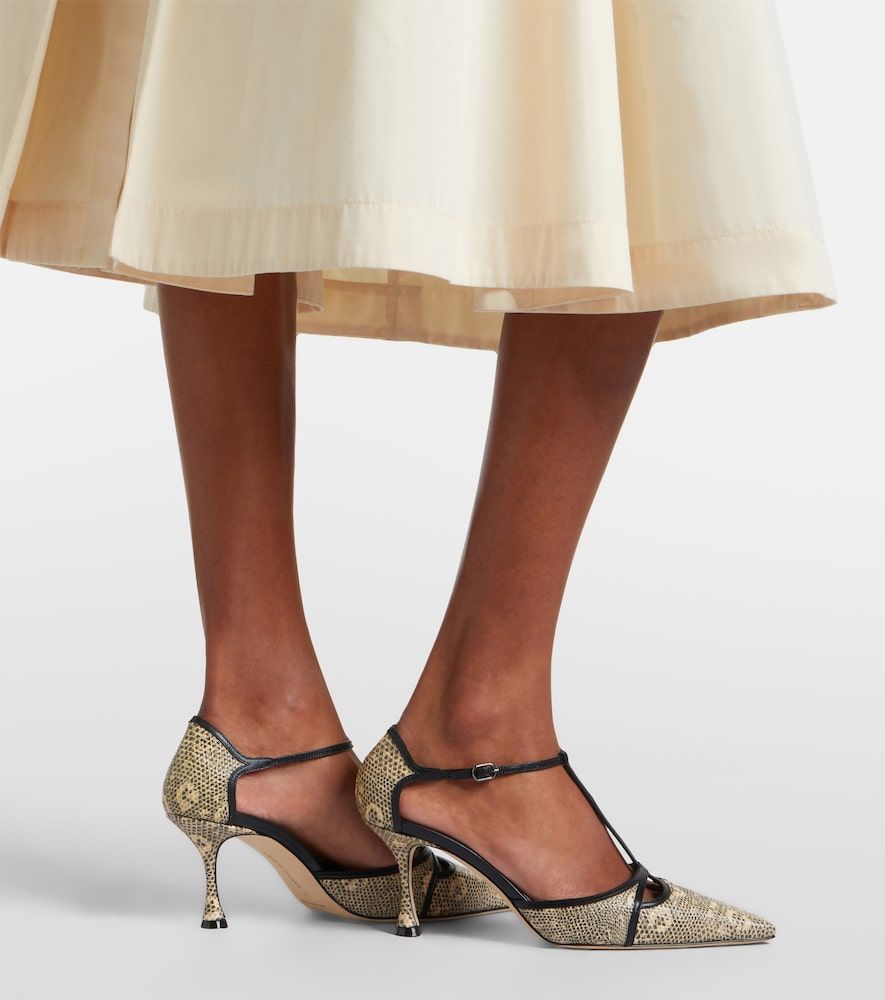 Manolo Blahnik Pumps Gish aus Leder - Manolo Blahnik - Modalova
