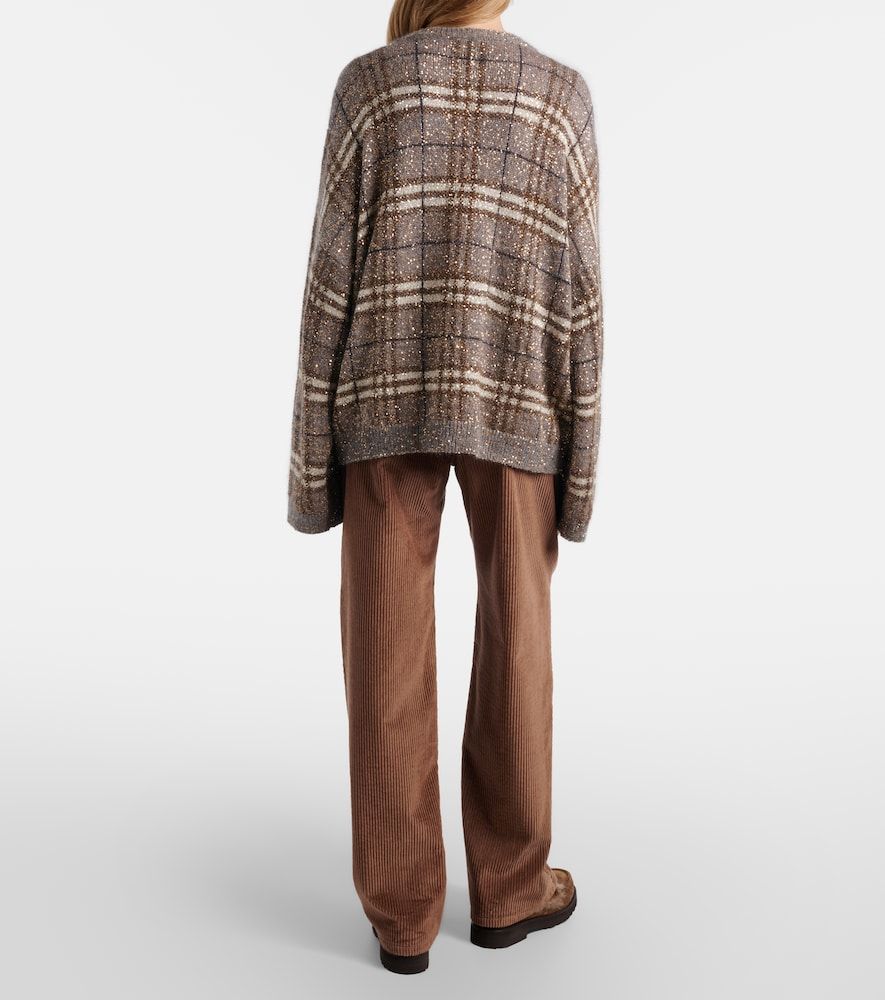 Pantalones de pana de algodón con cuentas Monili - Brunello Cucinelli - Modalova