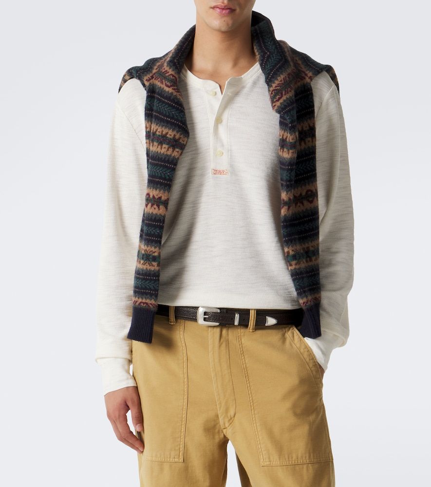 Camiseta con botones de algodón - Polo Ralph Lauren - Modalova