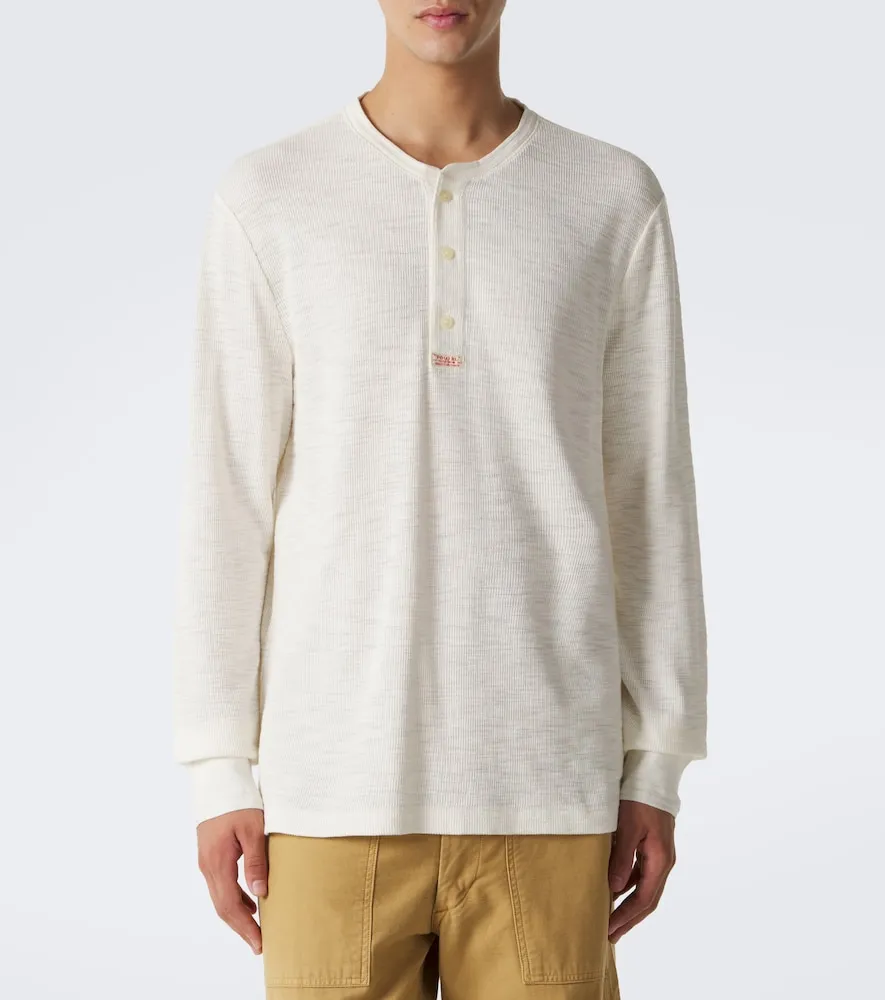 Camiseta con botones de algodón - Polo Ralph Lauren - Modalova