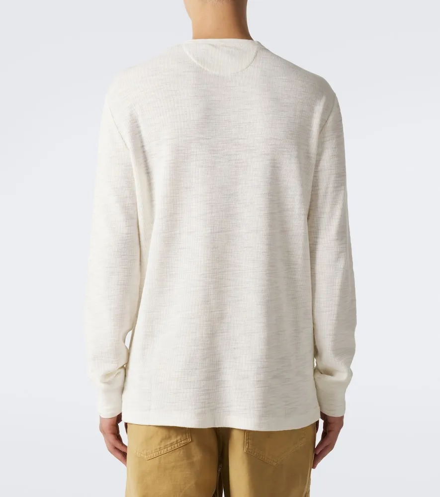 Camiseta con botones de algodón - Polo Ralph Lauren - Modalova