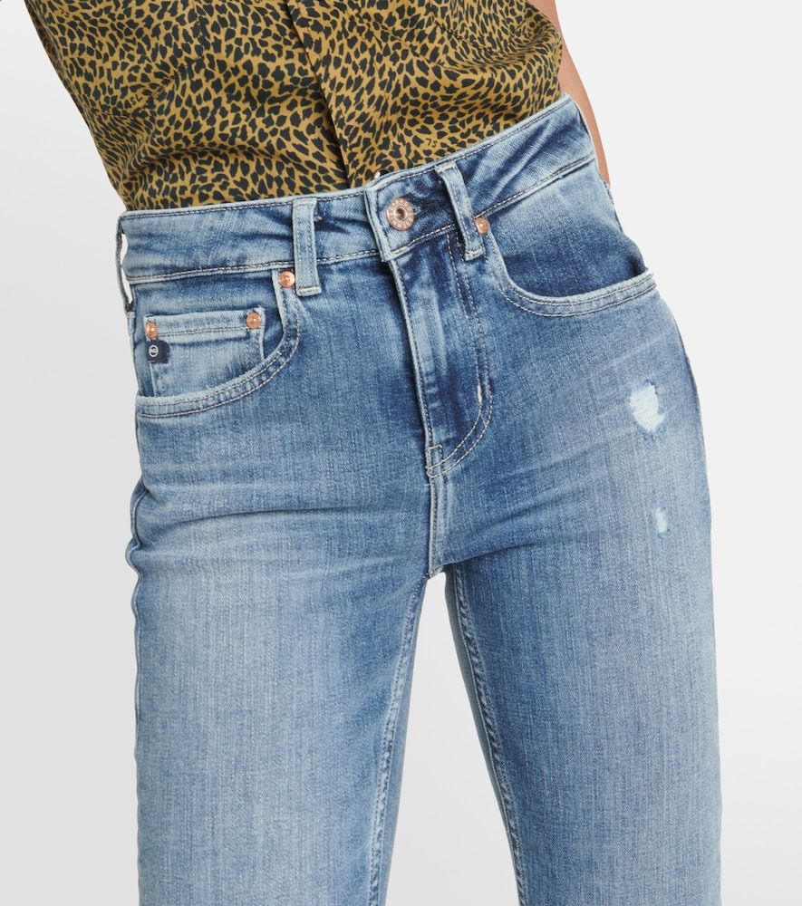 Jeans regular Girlfriend a vita media - AG Jeans - Modalova
