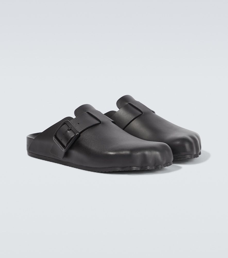 Balenciaga Slippers Sunday in pelle - Balenciaga - Modalova