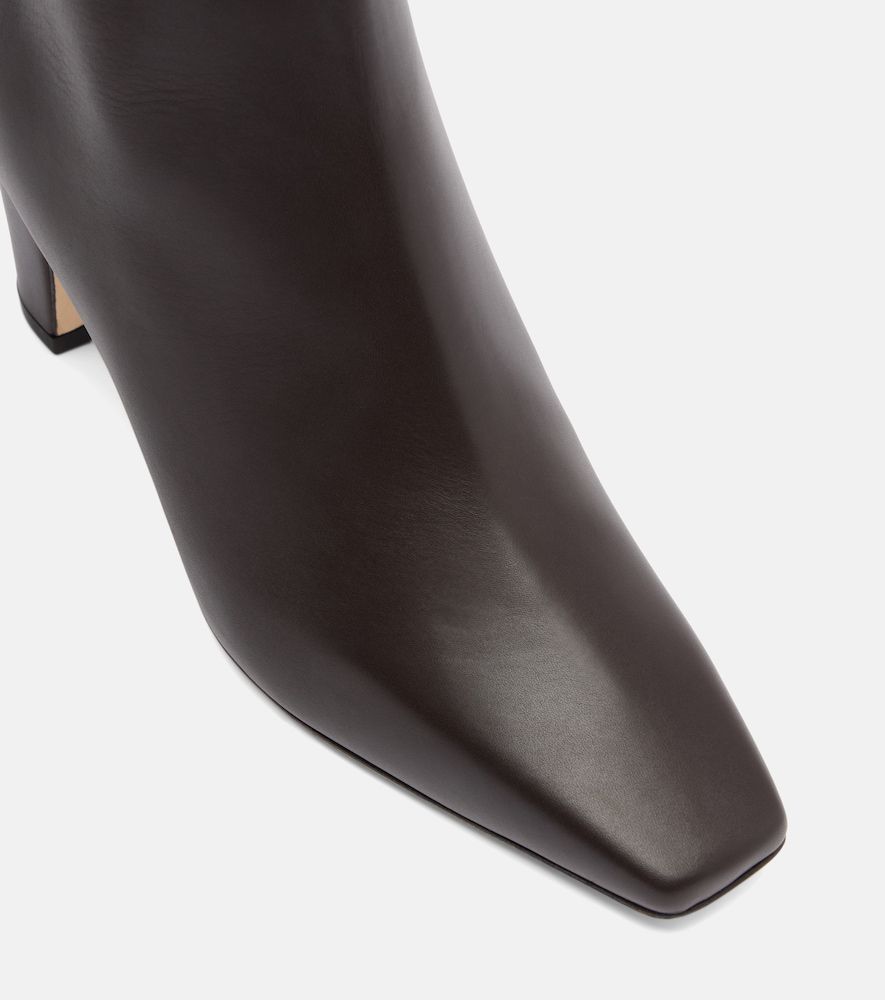 Ankle Boots Ofaralo 70 aus Leder - Manolo Blahnik - Modalova