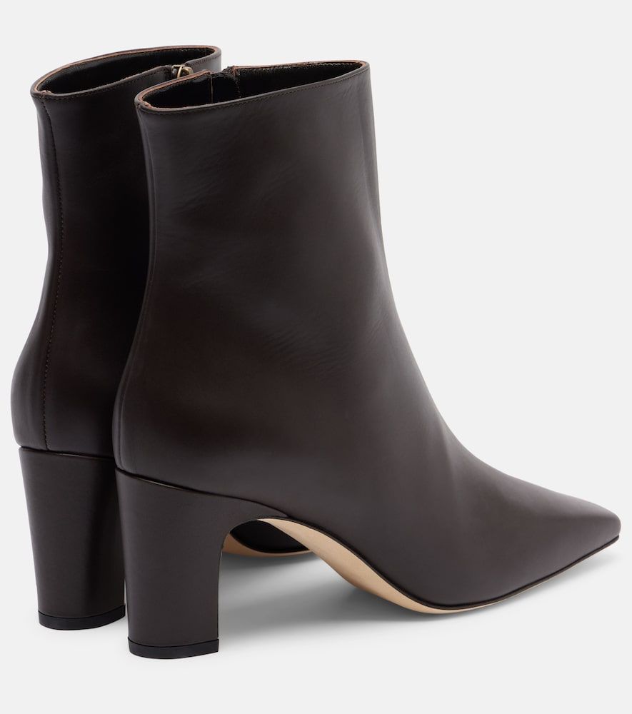 Ankle Boots Ofaralo 70 aus Leder - Manolo Blahnik - Modalova
