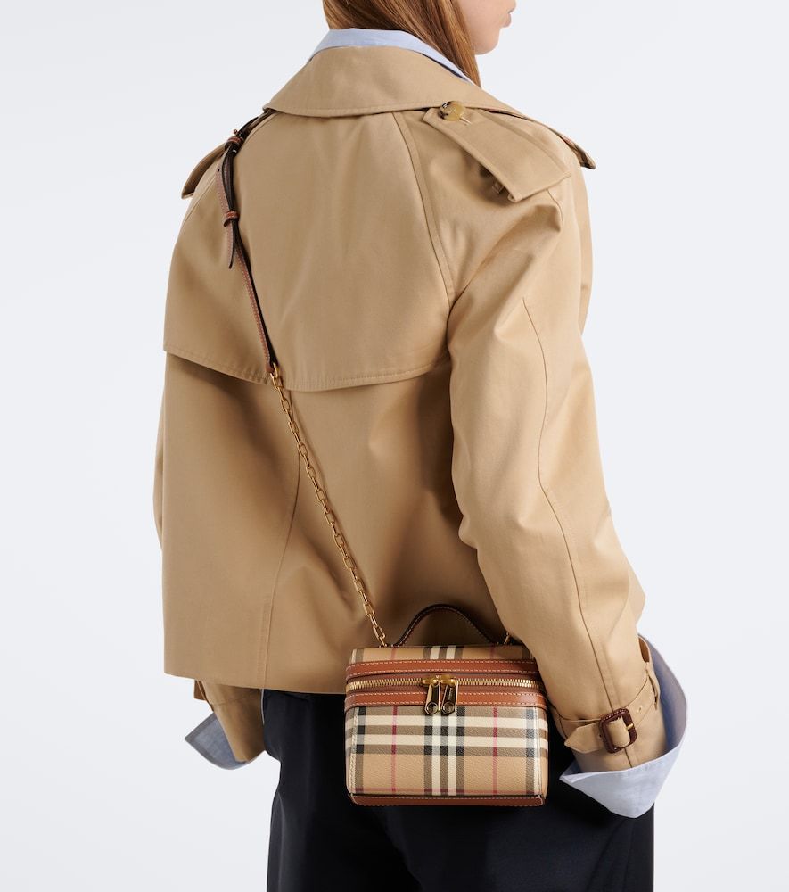 Borsa vanity mini Check - Burberry - Modalova