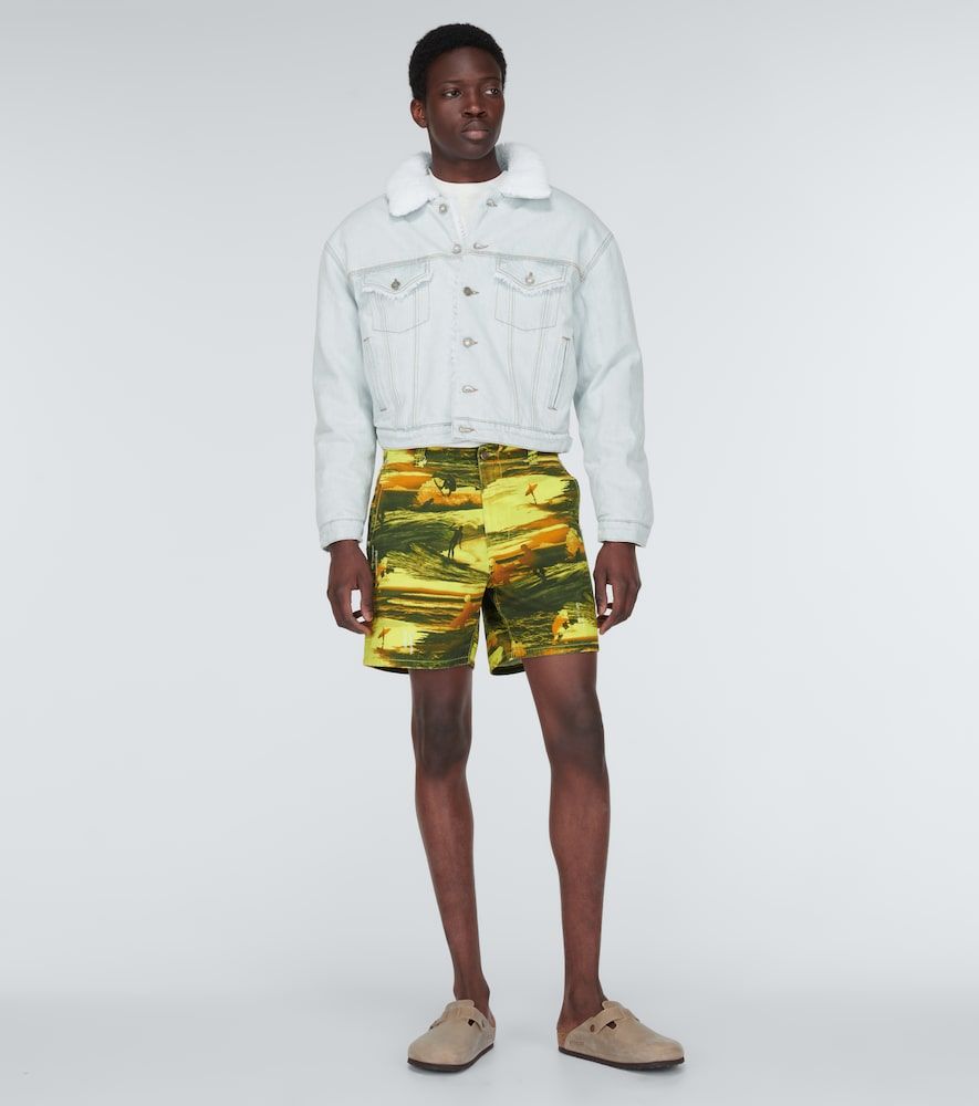 ERL Shorts de algodón estampados - ERL - Modalova