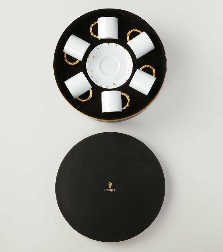 Set de 6 tazas y platillos de expreso Haas Mojave - L'Objet - Modalova