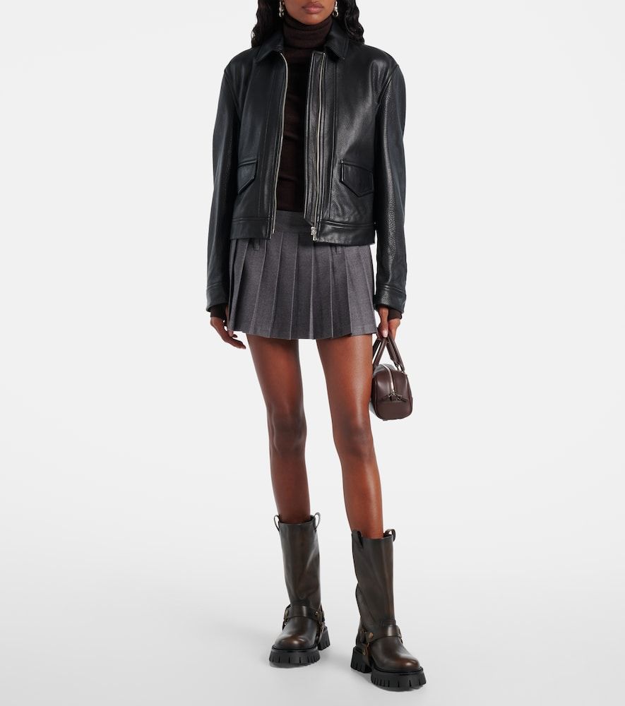 Kurt leather biker boots - Golden Goose - Modalova