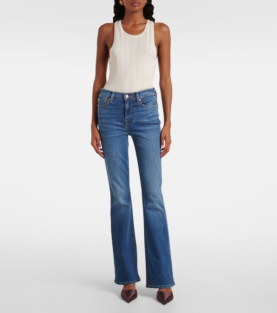 Mid-rise flared jeans - 7 For All Mankind - Modalova