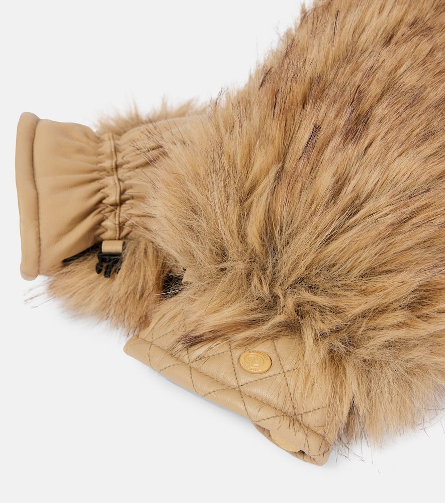 Goldbergh Hill leather ski mittens - Goldbergh - Modalova