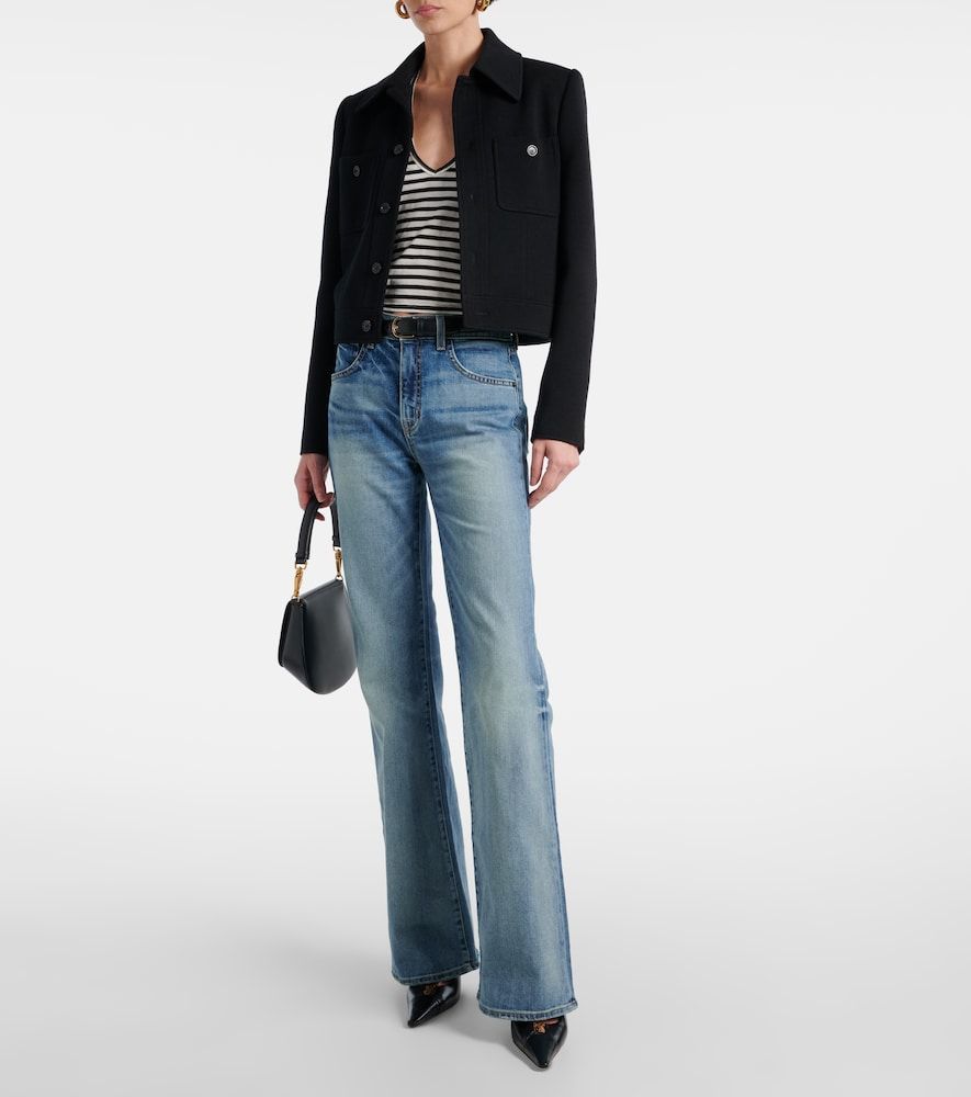 Celia mid-rise flared jeans - Nili Lotan - Modalova