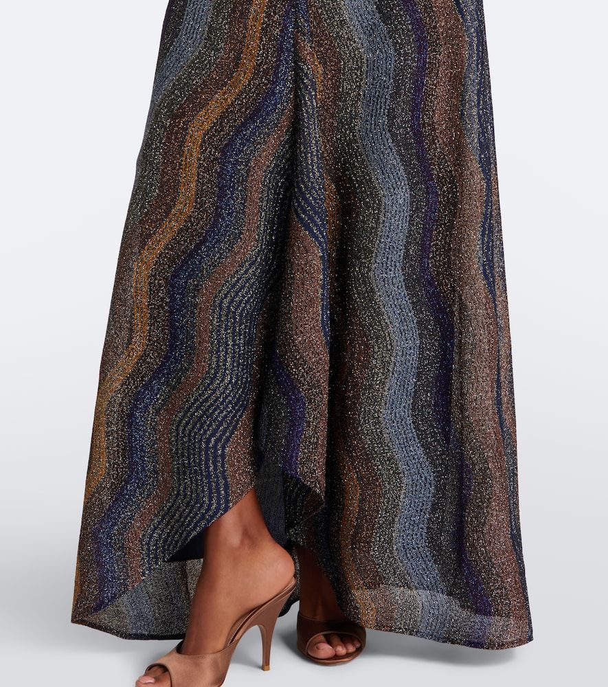 Abito corto in maglia lamé con lurex - Missoni - Modalova