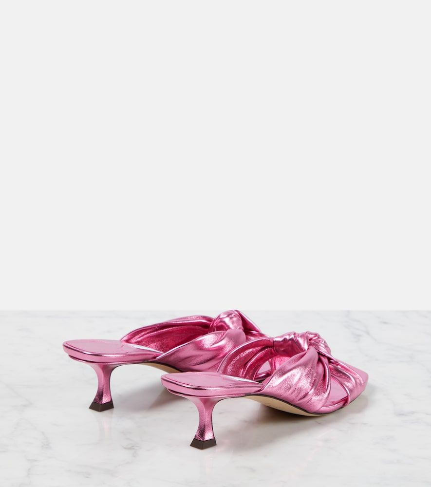 Metallic Mules Avenue 50 aus Leder - Jimmy Choo - Modalova