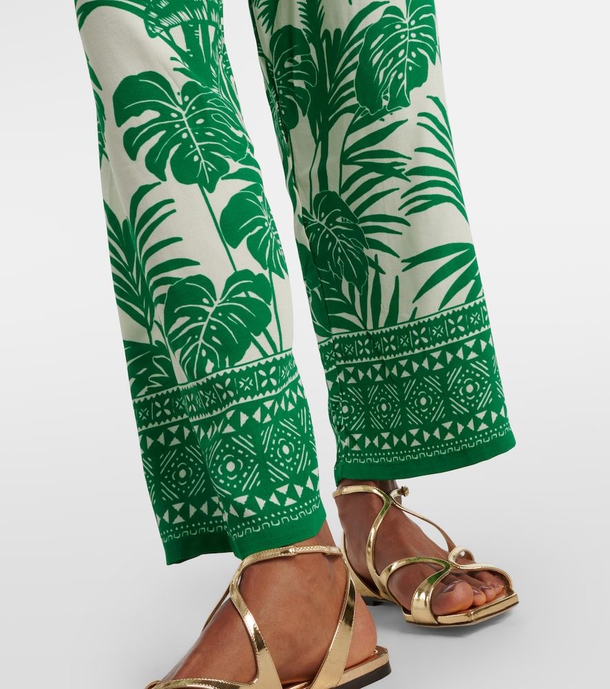 Iris high-rise straight pants - Velvet - Modalova