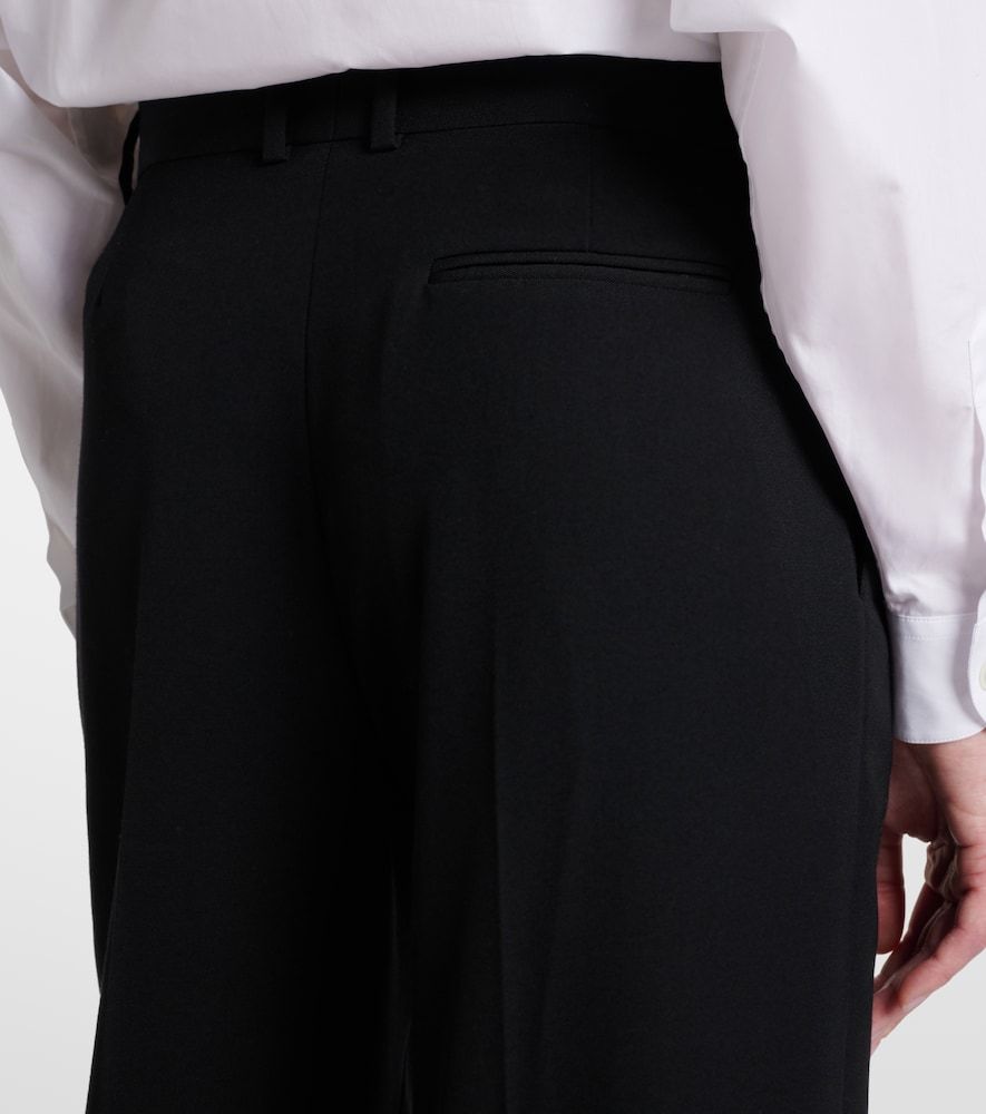 Pantalones anchos Virgil de gabardina de lana - The Row - Modalova