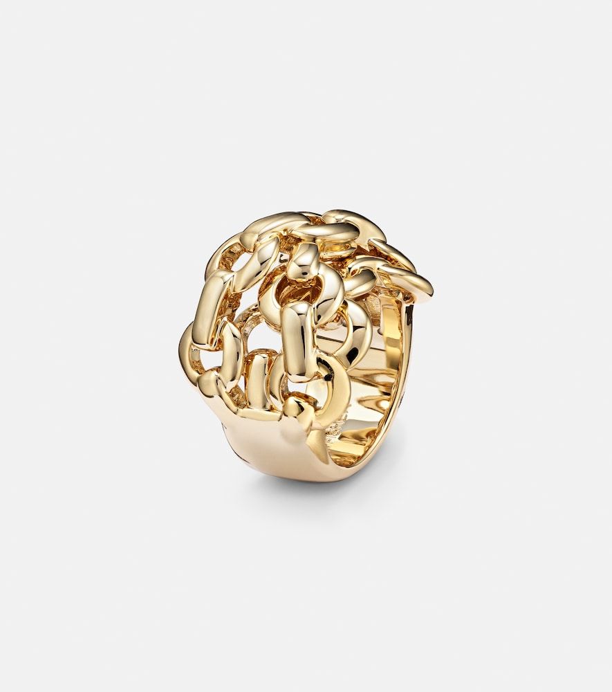 Anillo chapado en oro de 14 ct - Jennifer Fisher - Modalova