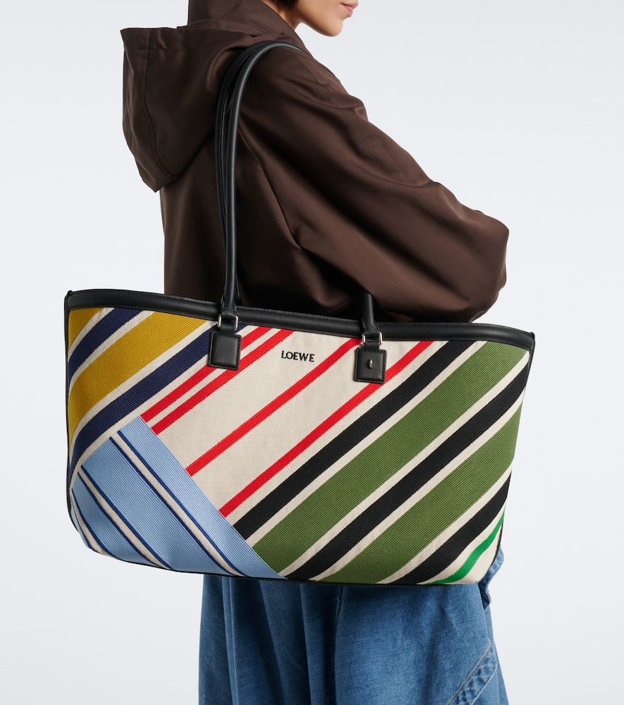 Bolso Verano Large de lona bordado - Loewe - Modalova