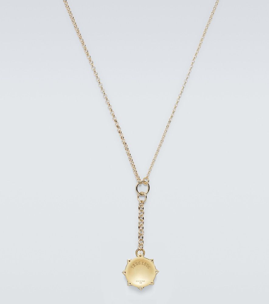 Halskette Spark aus 18kt Gelbgold mit Diamanten - FoundRae - Modalova