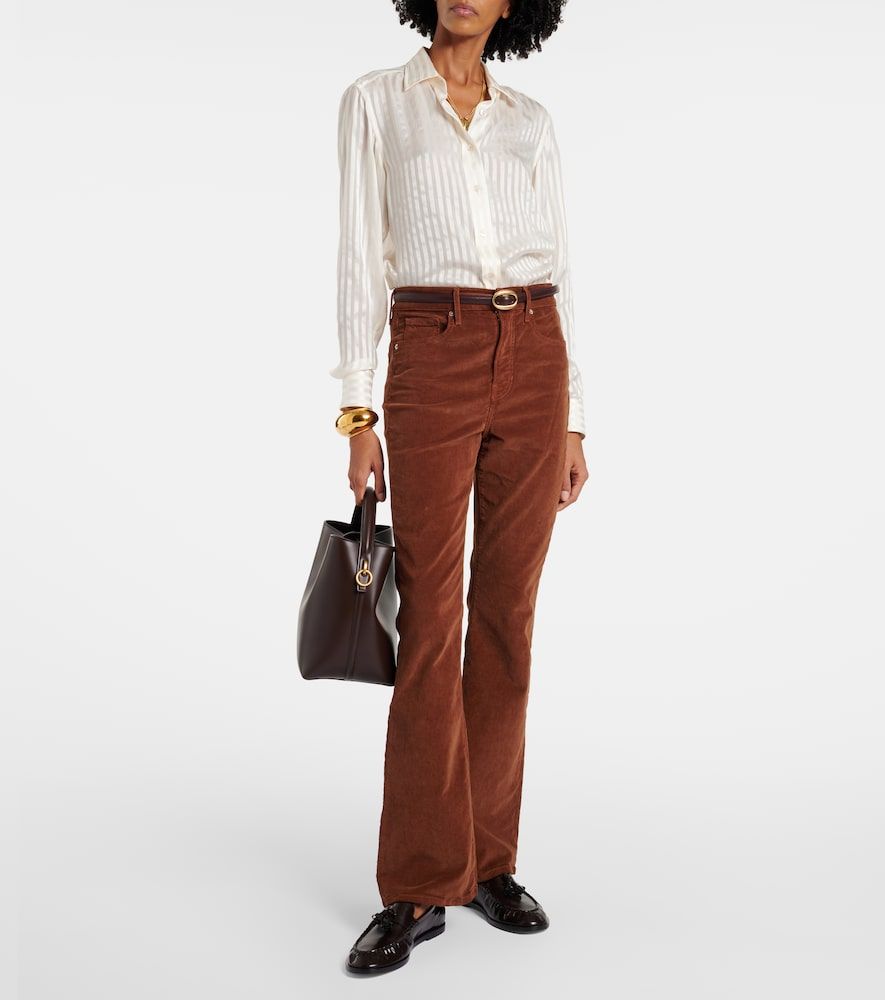 Pantalones flared Cameron de pana - Veronica Beard - Modalova