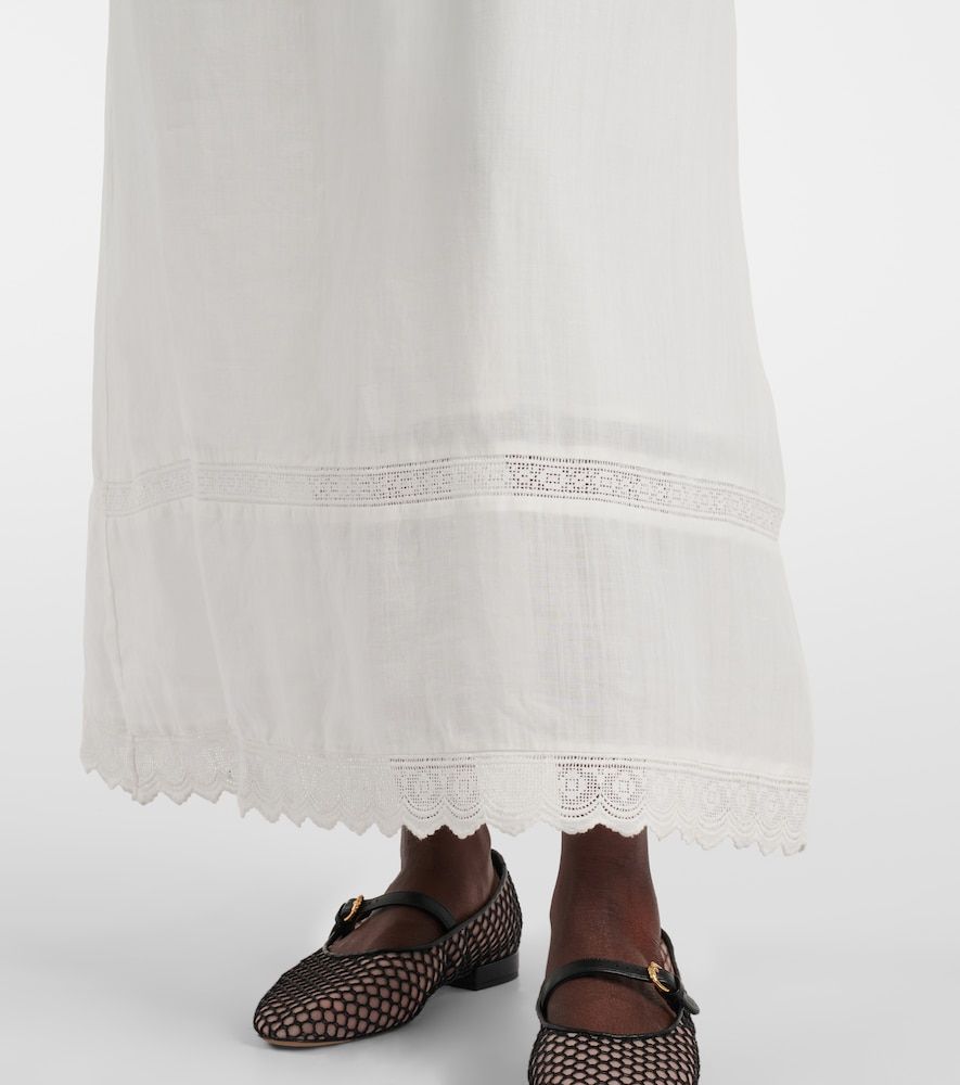 Posse Grace lace-trimmed maxi dress - Posse - Modalova
