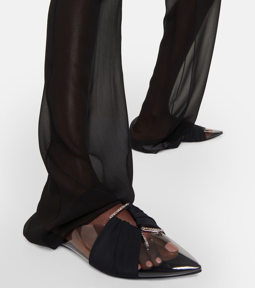Mules in PVC con cristalli - Nensi Dojaka - Modalova