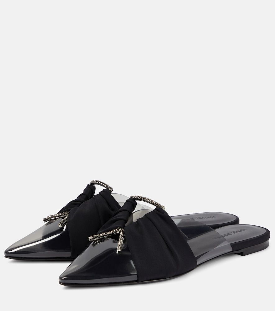 Mules in PVC con cristalli - Nensi Dojaka - Modalova