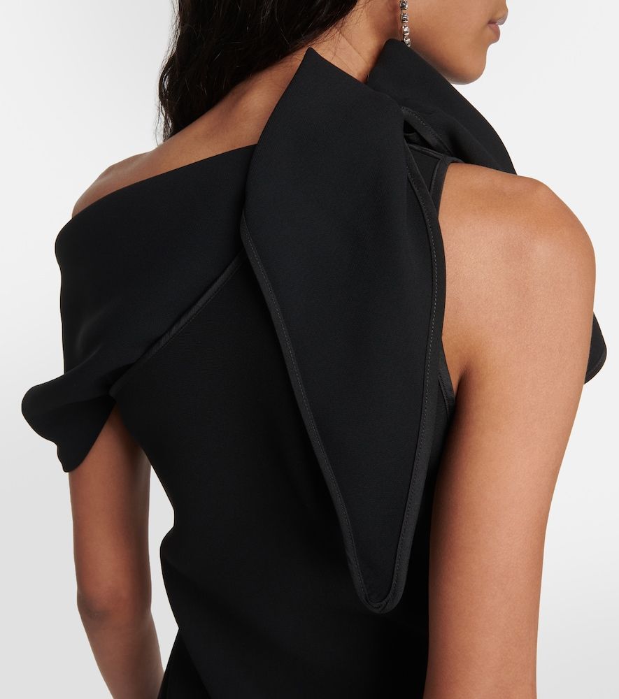 Rigor asymmetric crepe minidress - Maticevski - Modalova