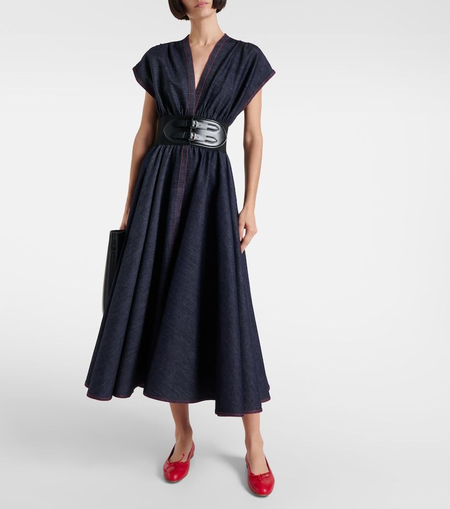 Ballerinas Veralli Verona aus Leder - Manolo Blahnik - Modalova