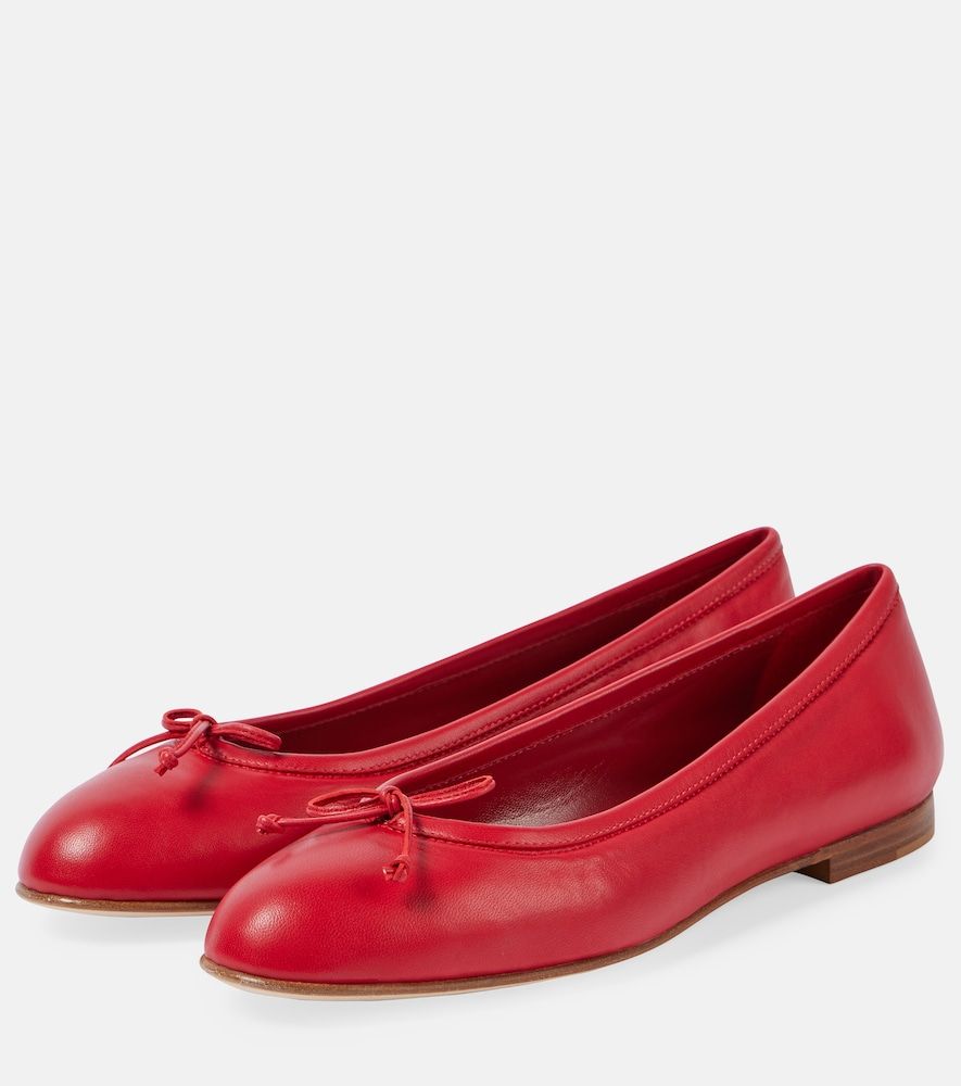 Ballerinas Veralli Verona aus Leder - Manolo Blahnik - Modalova