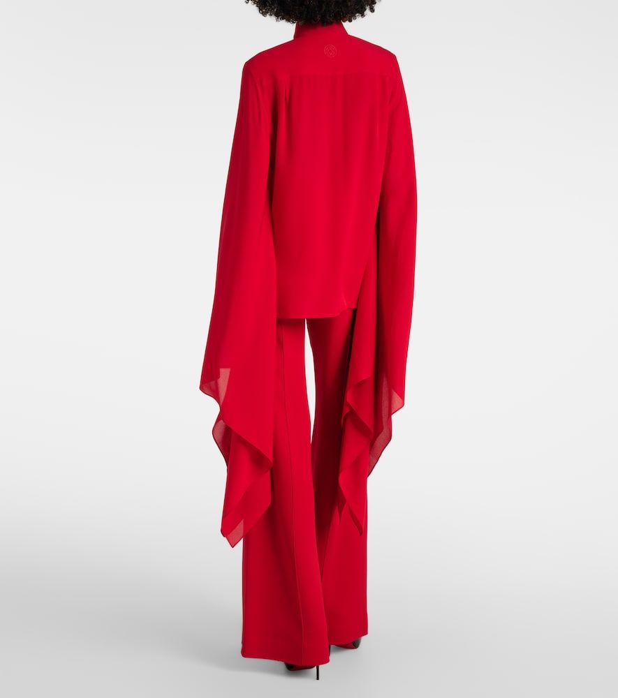 Elie Saab Tie-neck silk blouse - Elie Saab - Modalova