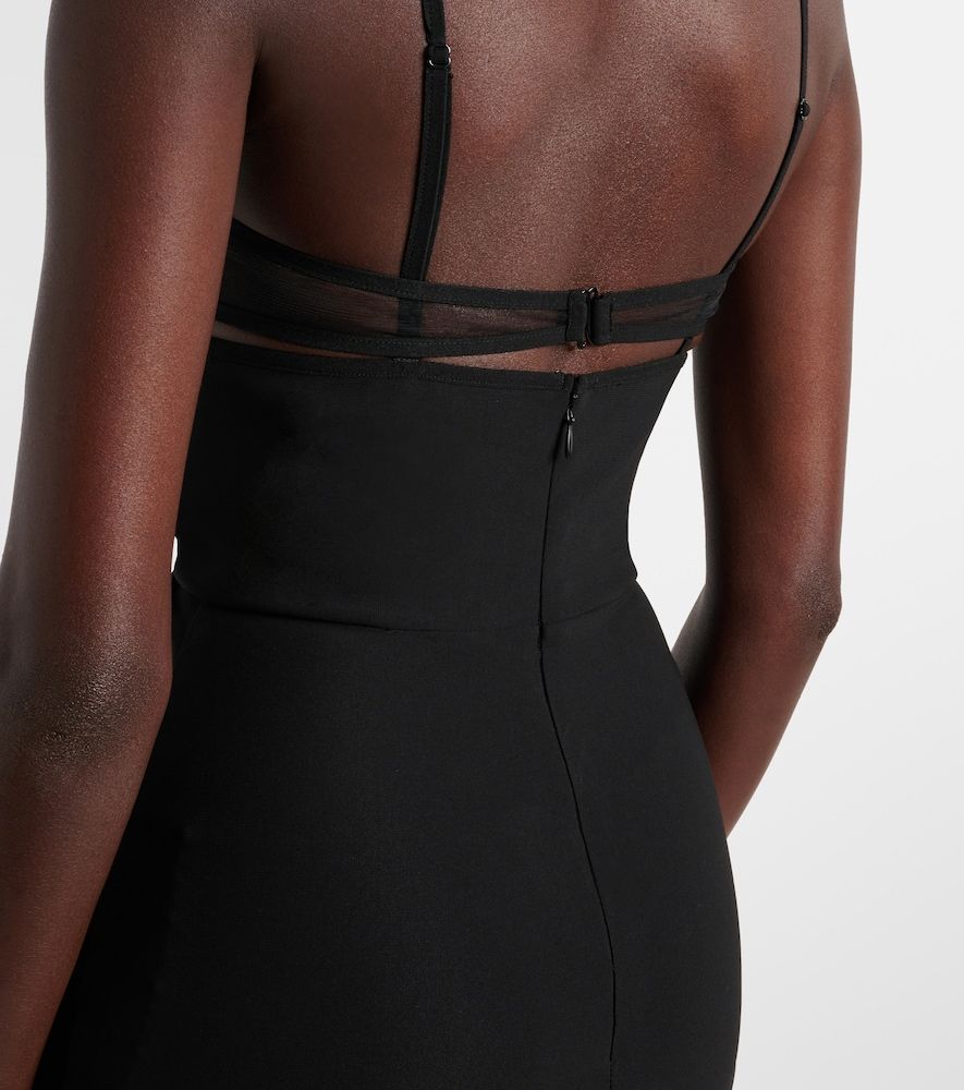 Vestido corto de crepé - Nensi Dojaka - Modalova