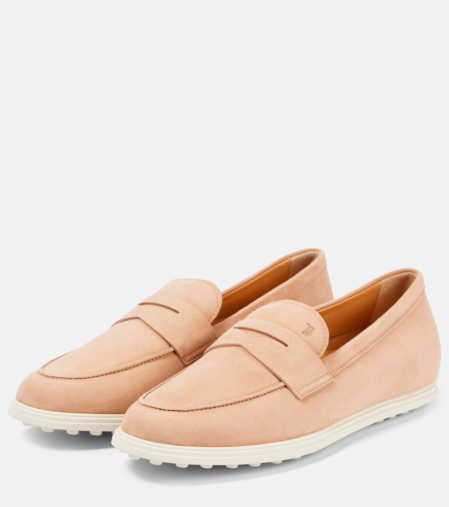 Loafers Gommino aus Veloursleder - Tod's - Modalova