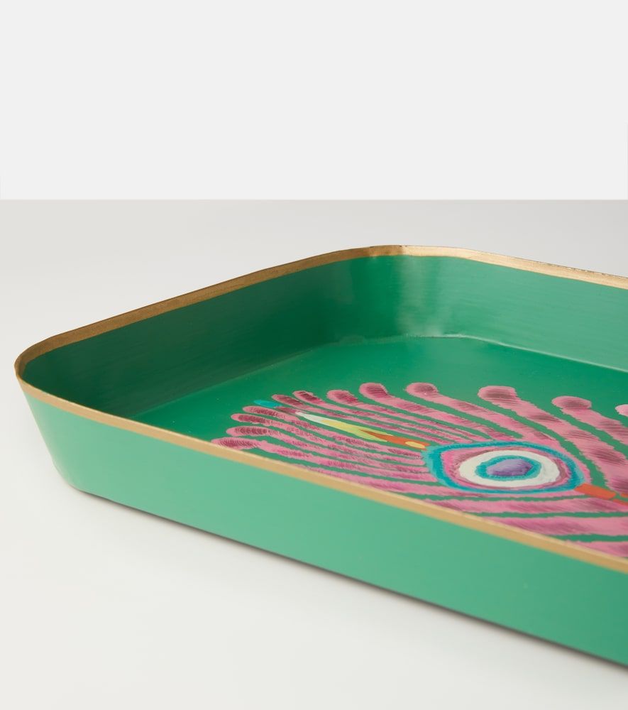 Vassoio Peacock by Matthew Williamson - Les-Ottomans - Modalova