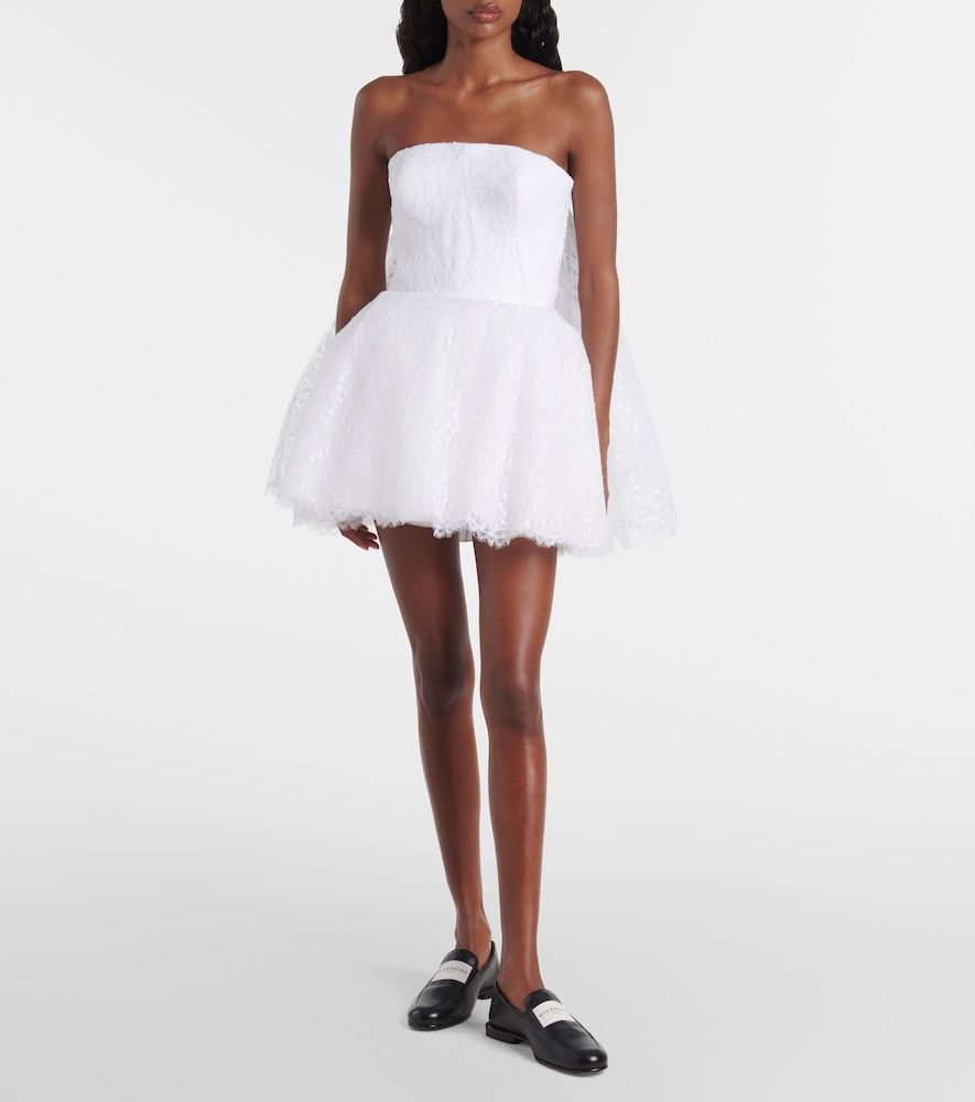 Givenchy Caped lace bustier dress - Givenchy - Modalova