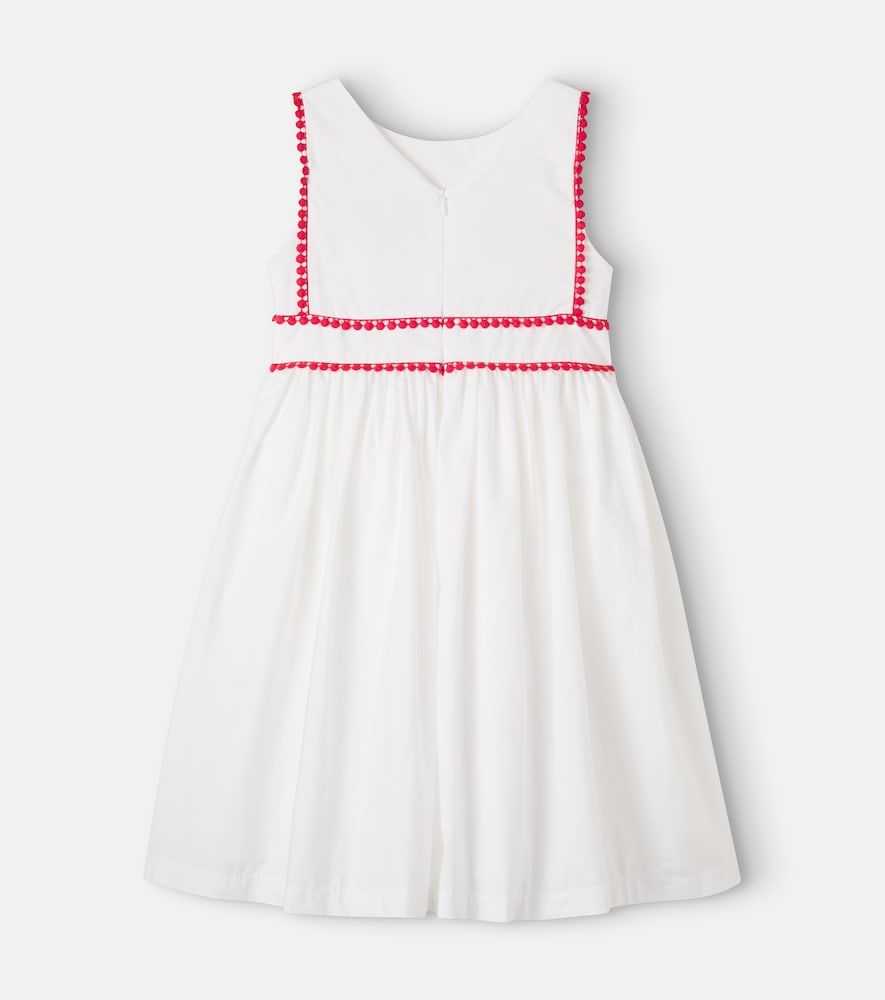 Vestido de algodón con bordado floral - Patachou - Modalova