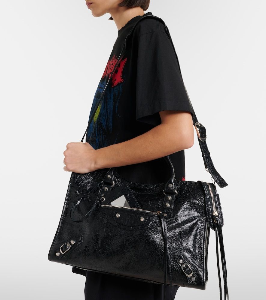 Borsa Le City Medium in pelle - Balenciaga - Modalova