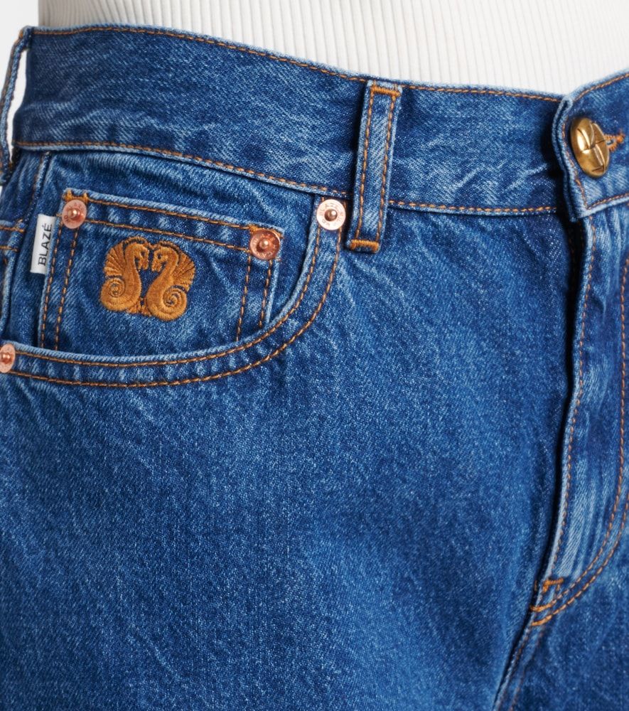 Blazé Milano Jeans regular Nariida Paso a vita media - Blaze Milano - Modalova