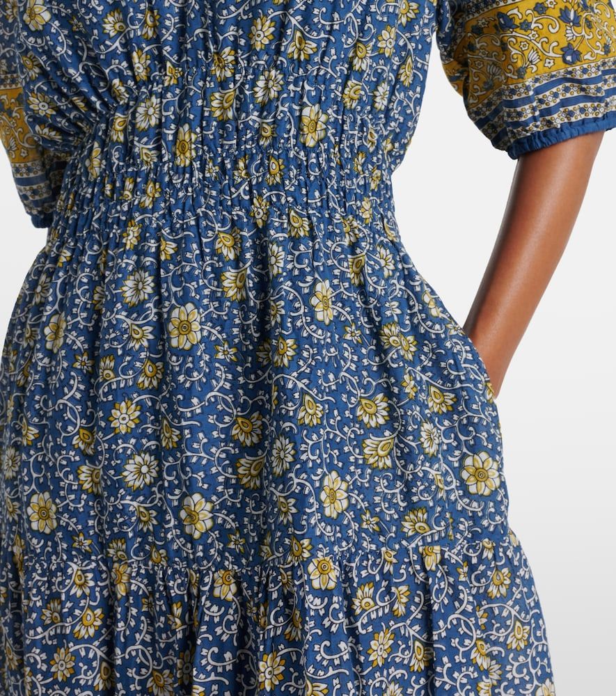 Vestido largo Natalia de algodón floral - Velvet - Modalova