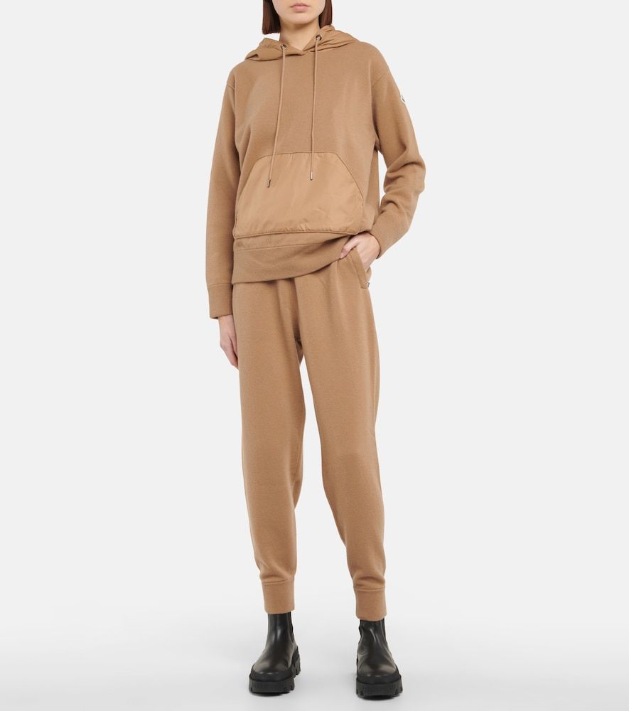 Hoodie aus Wolle und Kaschmir - Moncler - Modalova
